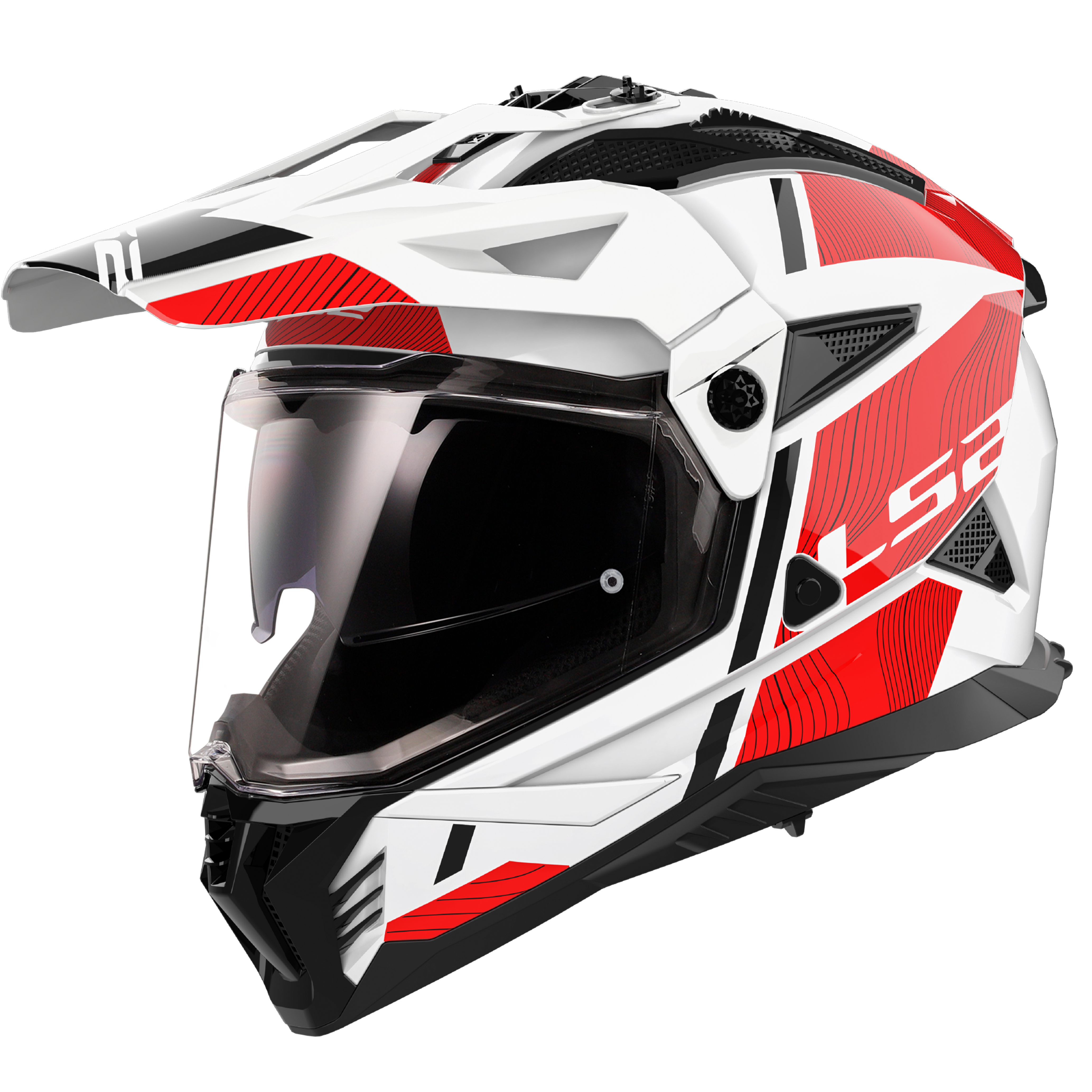 MX702 PIONEER II HILL WHITE RED